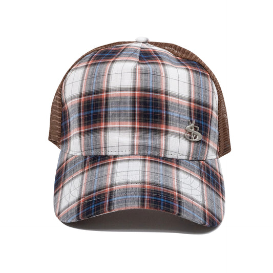 Phantasy Plaid Cap (Brown)