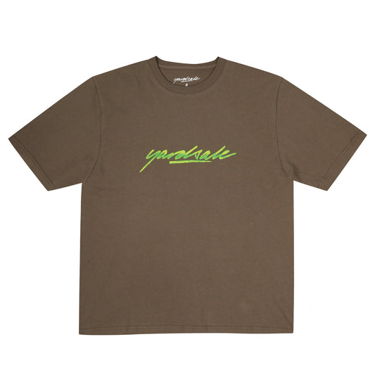 Script Sludge T-Shirt (Tan)