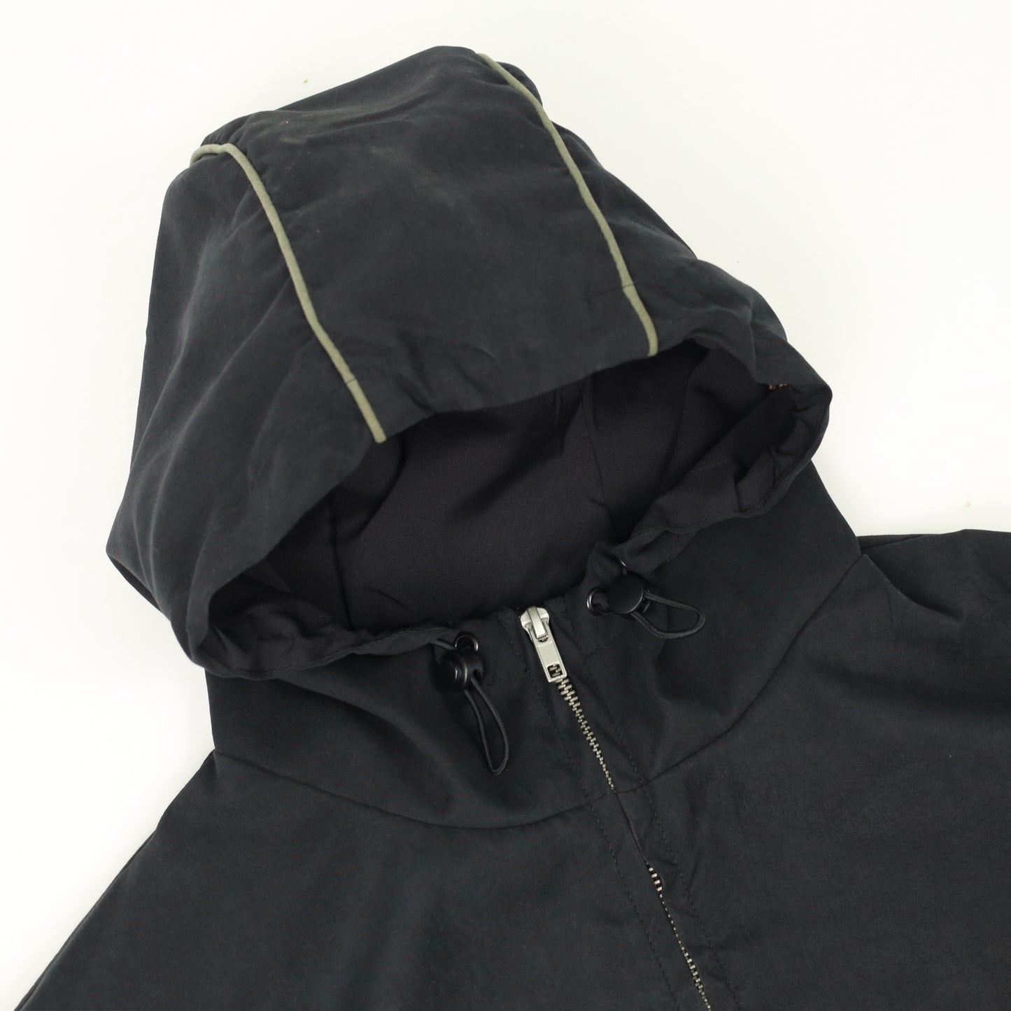 Luna Shell Track Jacket (Black/Green)