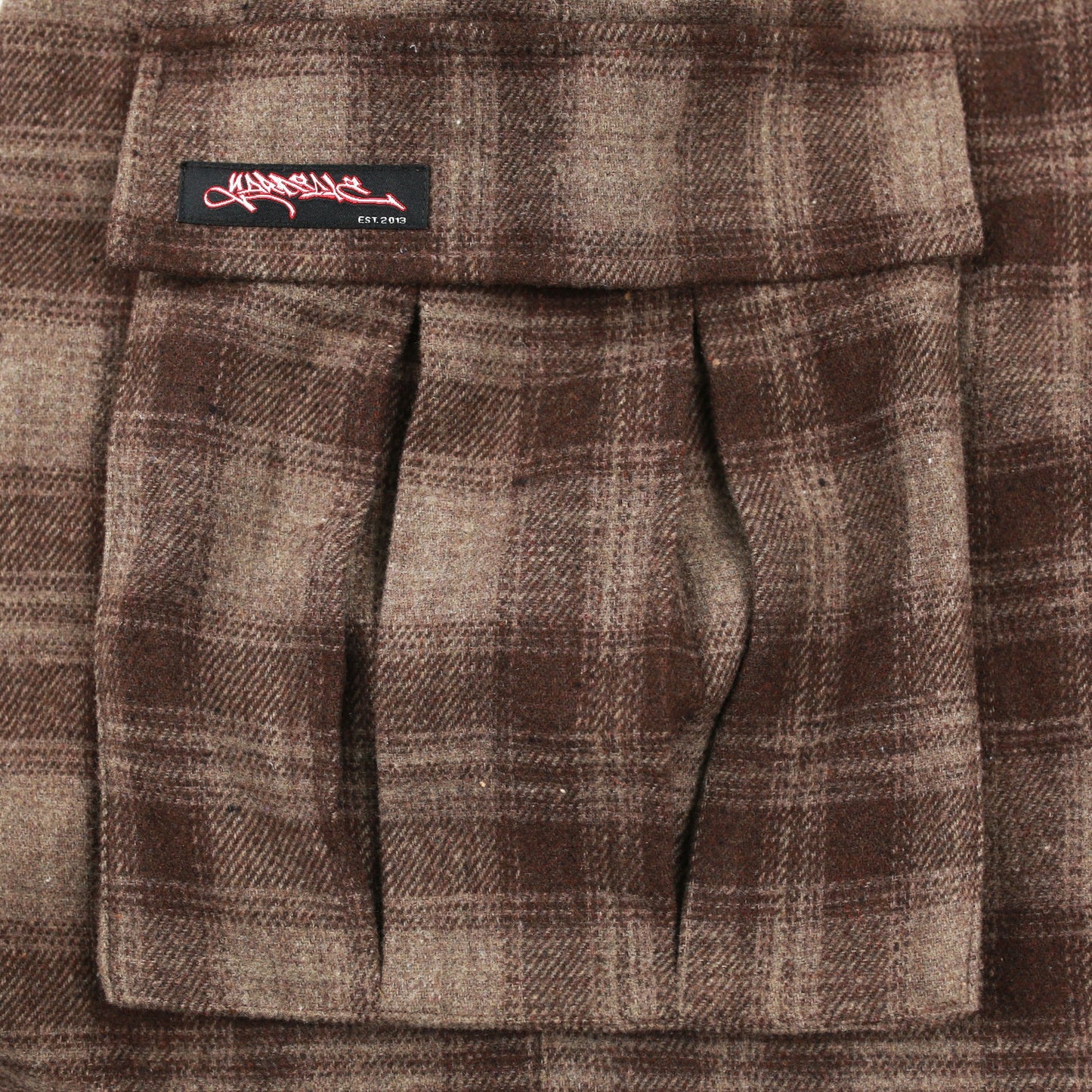 Shoreline Plaid Shorts (Brown)