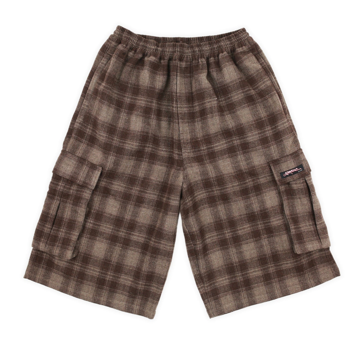 Shoreline Plaid Shorts (Brown)