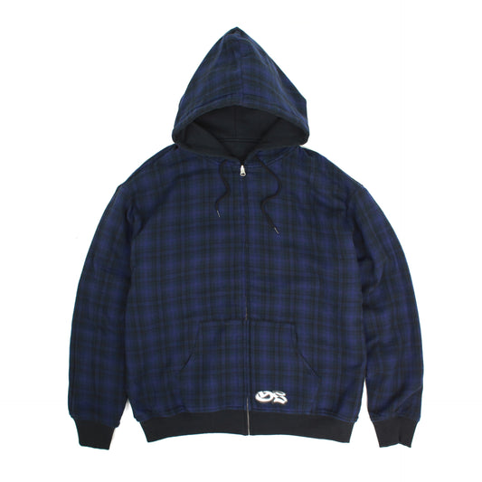 Reversible Hood (Black/Indigo)