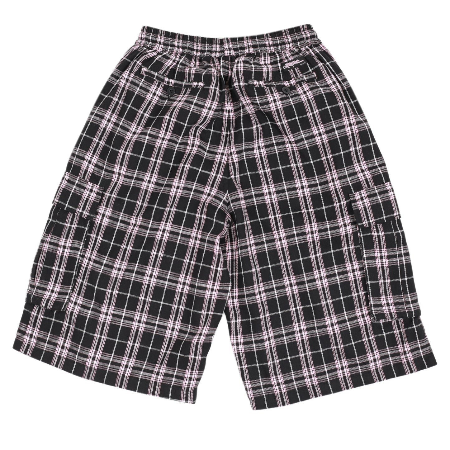 Shoreline Plaid Shorts (Black)