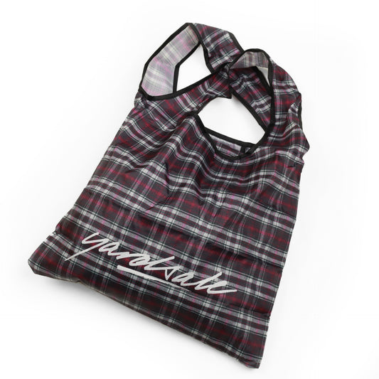 YS Plaid Tote Bag (Purple)